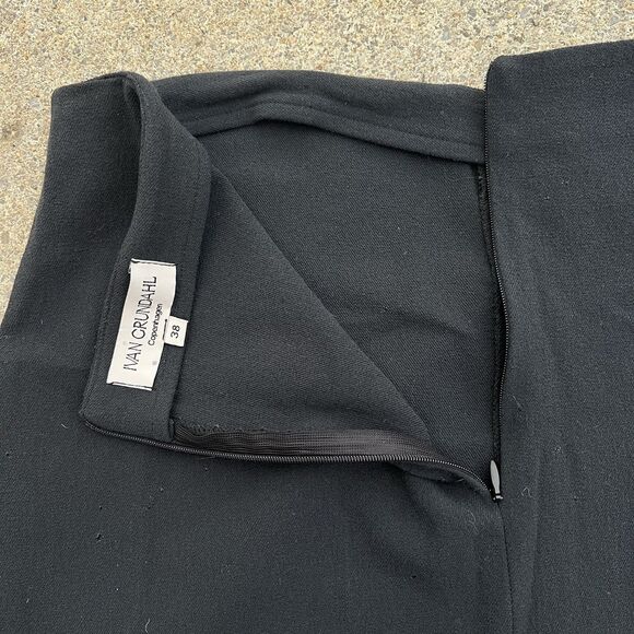 Ivan Grundahl Wool Blend Slit Front Maxi Skirt - Picture 8 of 8